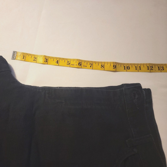 Lee Platinum Label Womens Jeans Black 16 Short Stretch Straight Leg - Picture 6 of 6